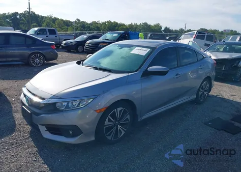 2018 Honda Civic Ex-L из США, поврежденный, VIN 2HGFC1F71JH642625